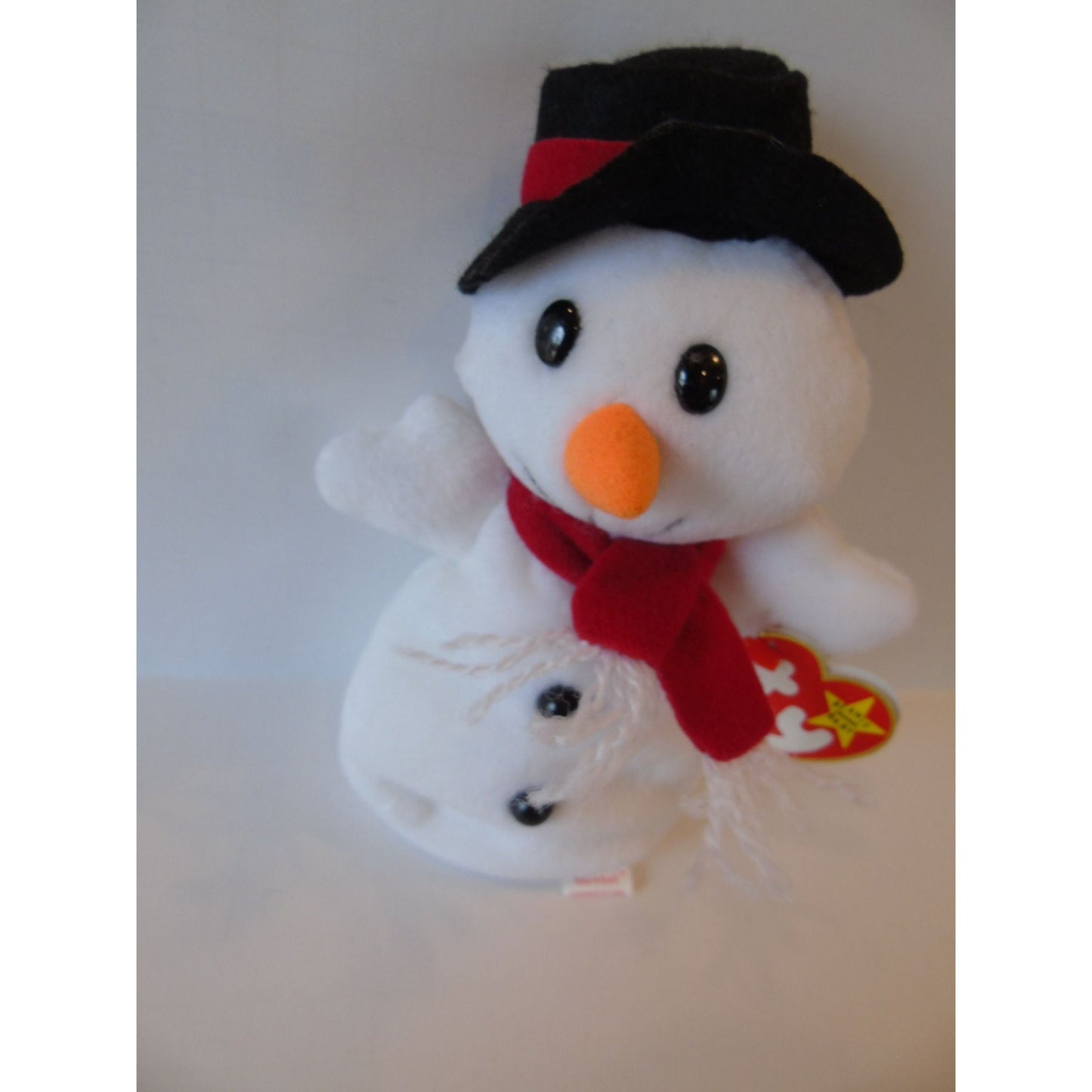 Ty Beanie Baby Snowball New With Tag 12-22-96 Snowman Style 4201