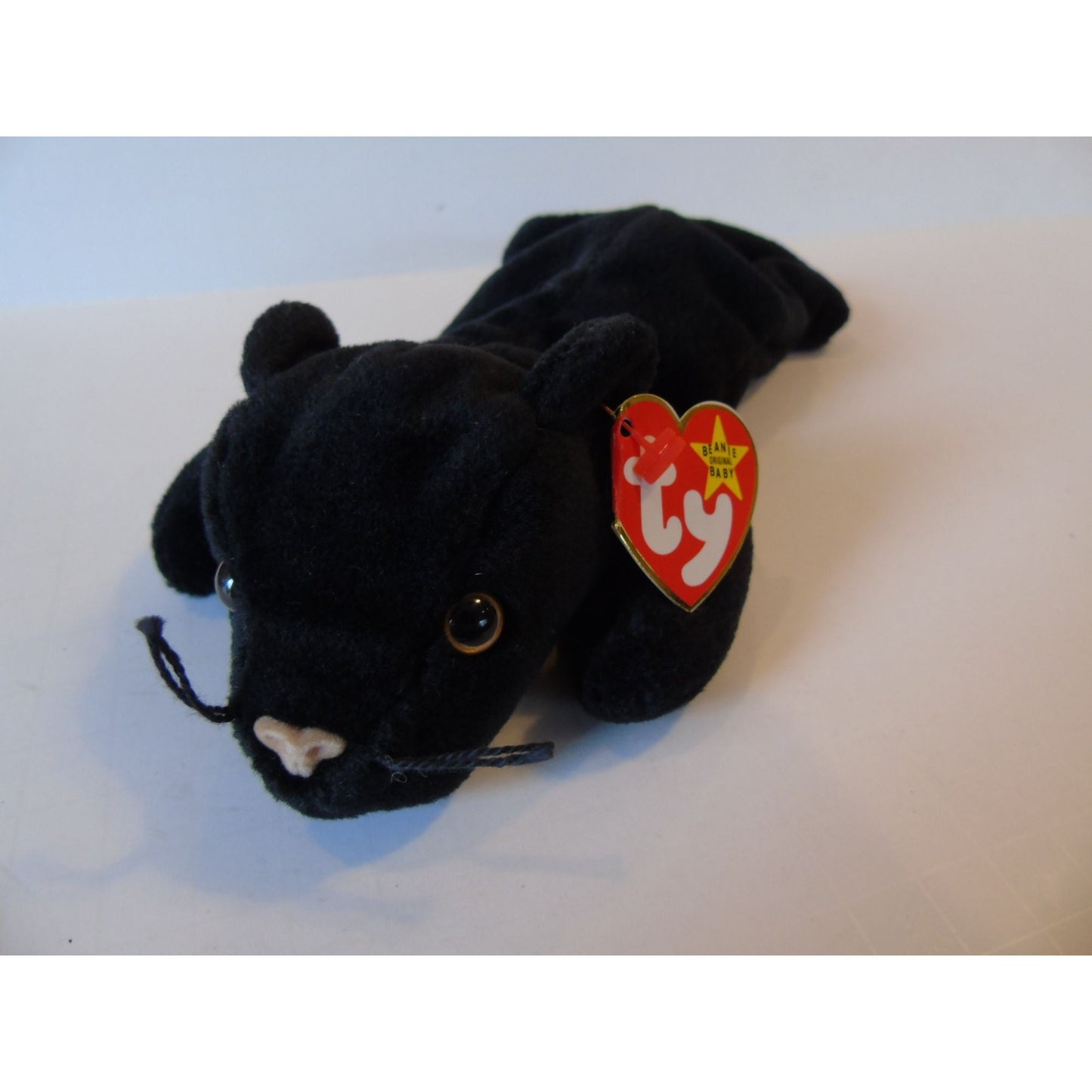 Ty Beanie Babies Velvet The Panther New With Tag Birth Date 12-16-95 Style No. 4064