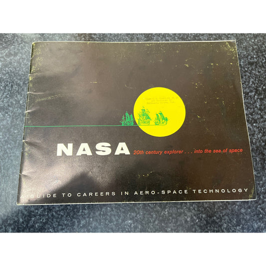 Vintage NASA 20 the Century Explorer...Into The Sea Of Space Book 1965 0-758-892 Pages 50